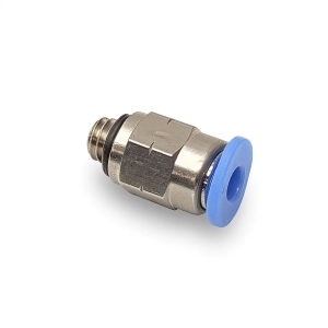 koppeling, lucht,  3mm > 1/8", O-ring