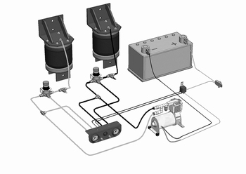 SemiAir, essieu arrière, Fiat Ducato (1994-2006), kit confor