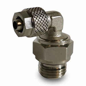 raccord, air,  6mm> G1 / 4 , 90 °, joint torique