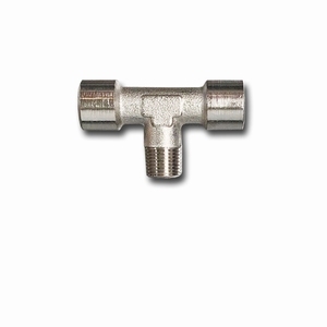 koppeling, lucht, T-stuk, 1/8" binnen, 1/8" buiten