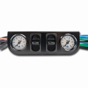 manomètre, kit, double, électro / pneumatique