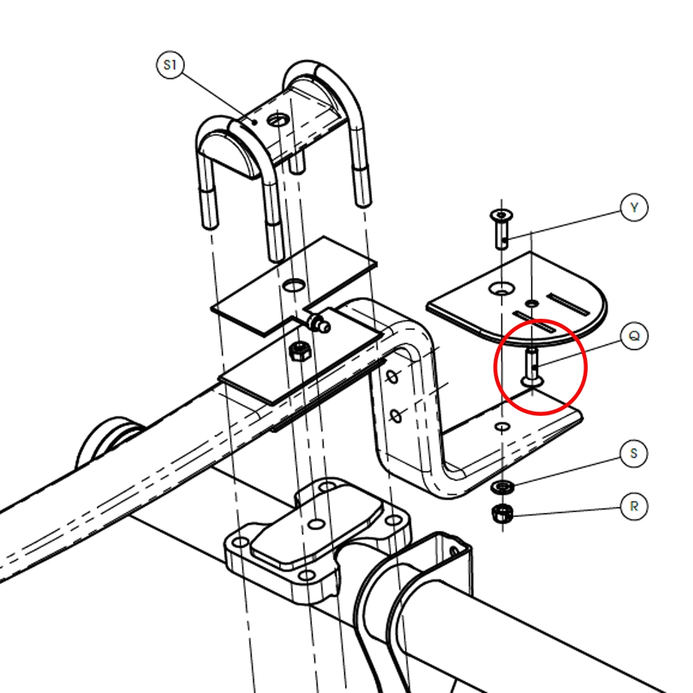 bullone, brugola, svasata UNC 3/8 x 1 1/2