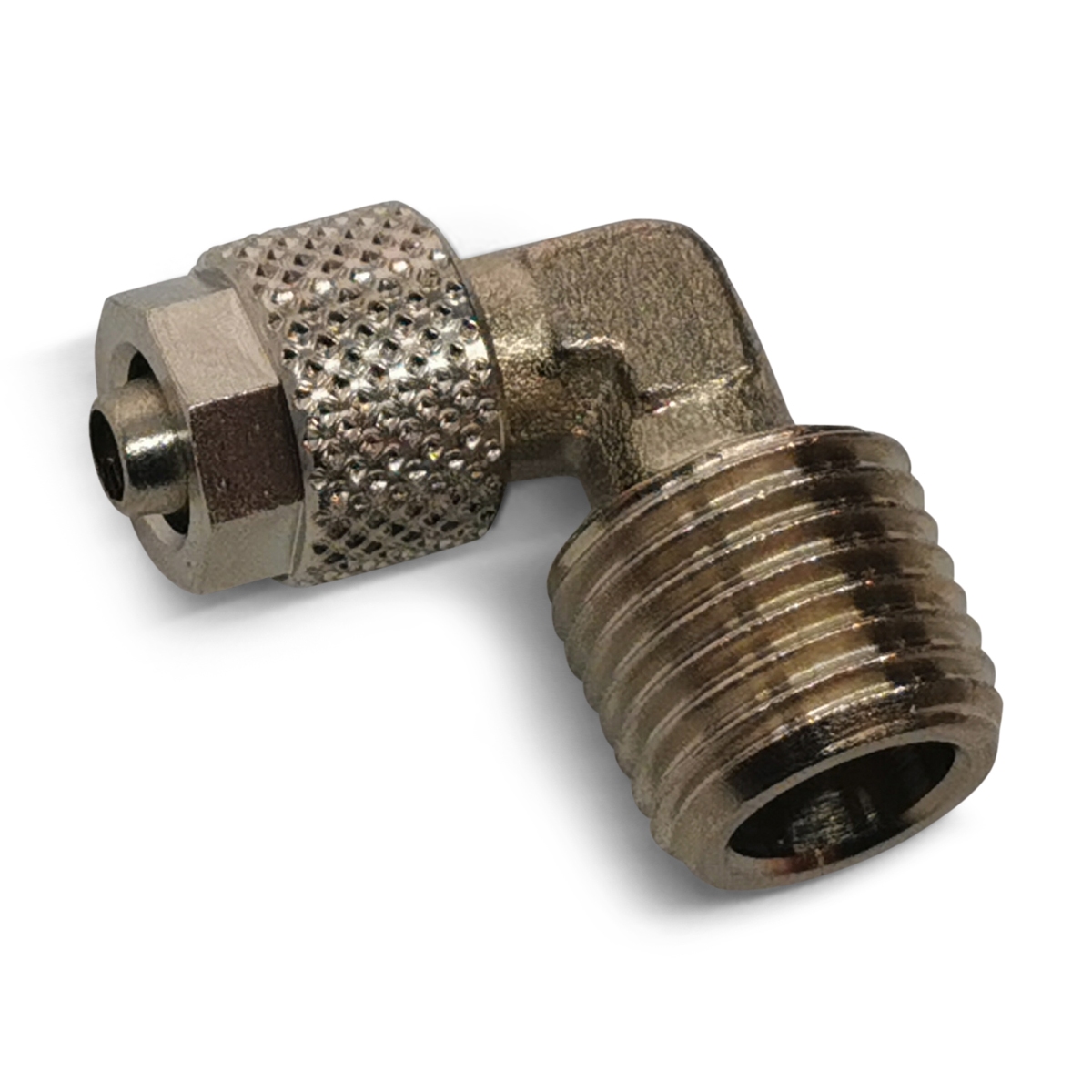 Kupplung, Luft,  6 mm> G1 / 4 , 90 °