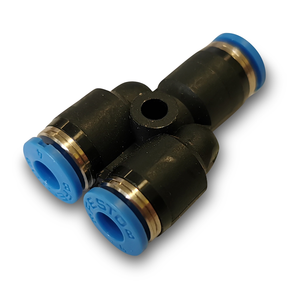 koppeling, lucht, Ø 4mm, Y-stuk, 3x