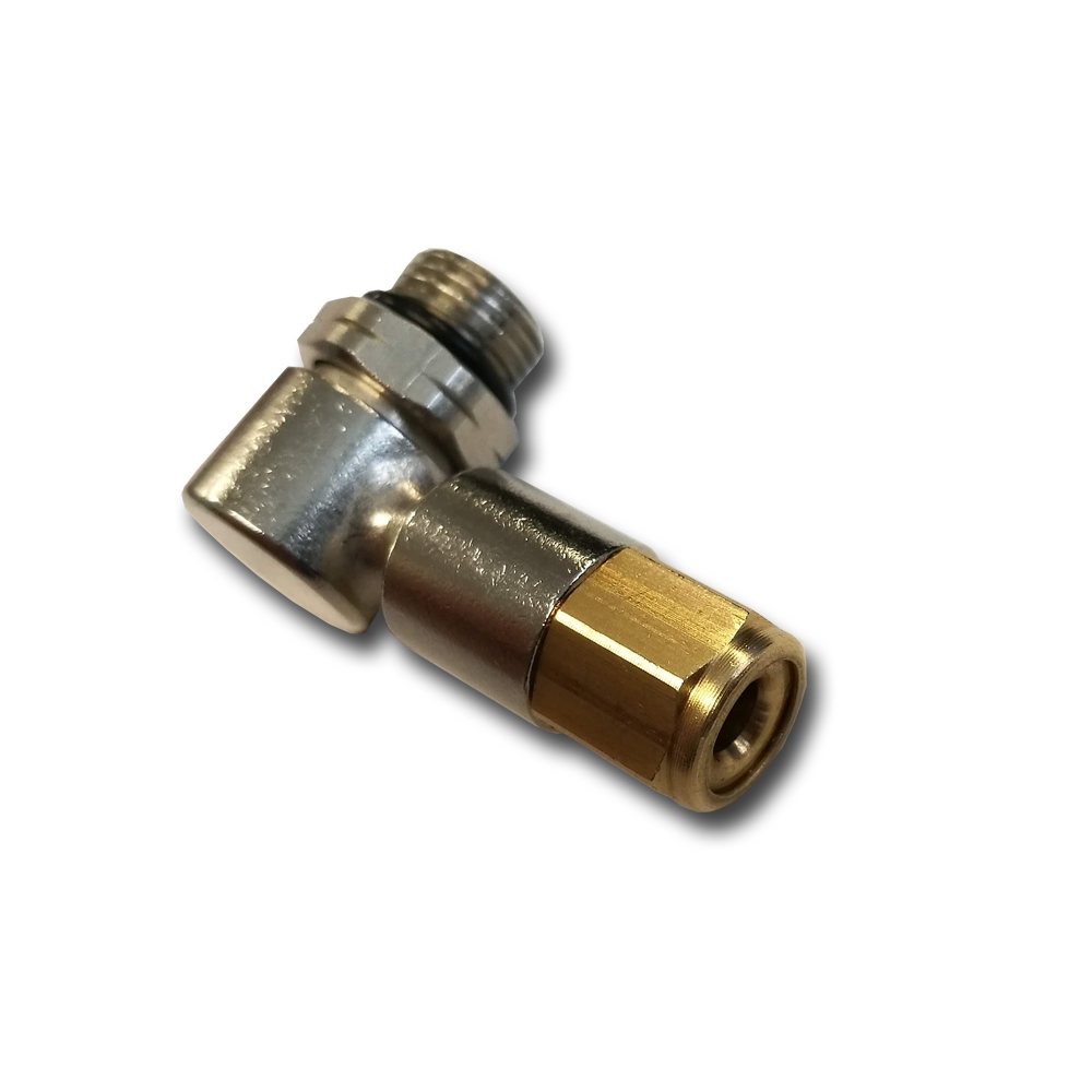 Kupplung, Luft,  4mm G1 / 8 90 °