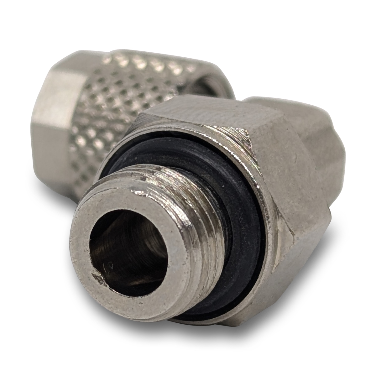 coupling, air,  6mm> G1 / 8 angled (rotatable)