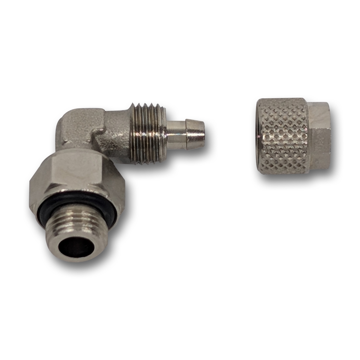 coupling, air,  6mm> G1 / 8 angled (rotatable)
