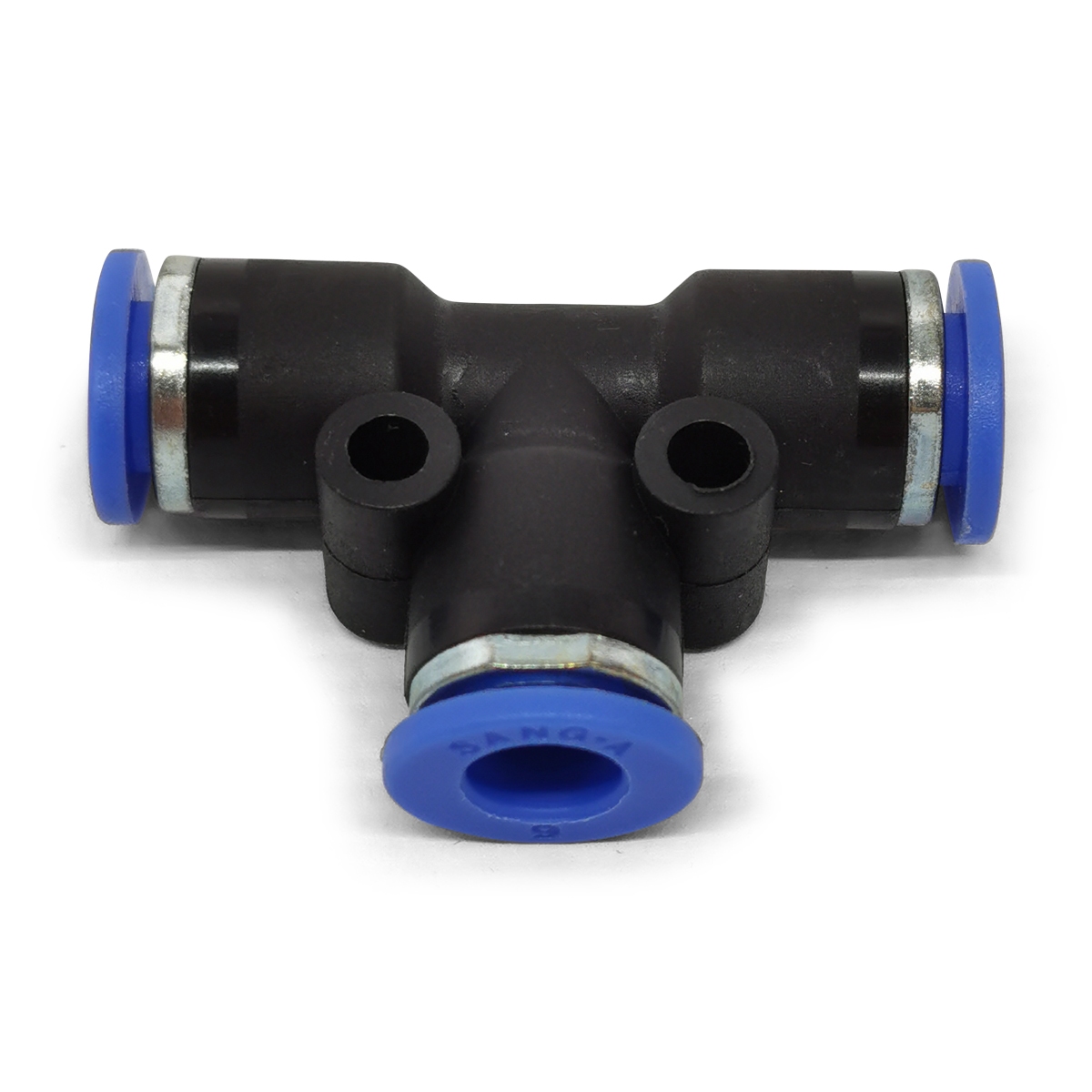 coupling, air, T-piece, 3x  6mm