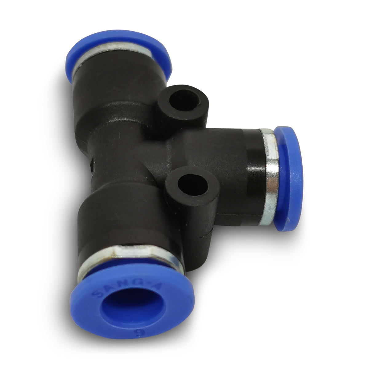 coupling, air, T-piece, 3x  6mm