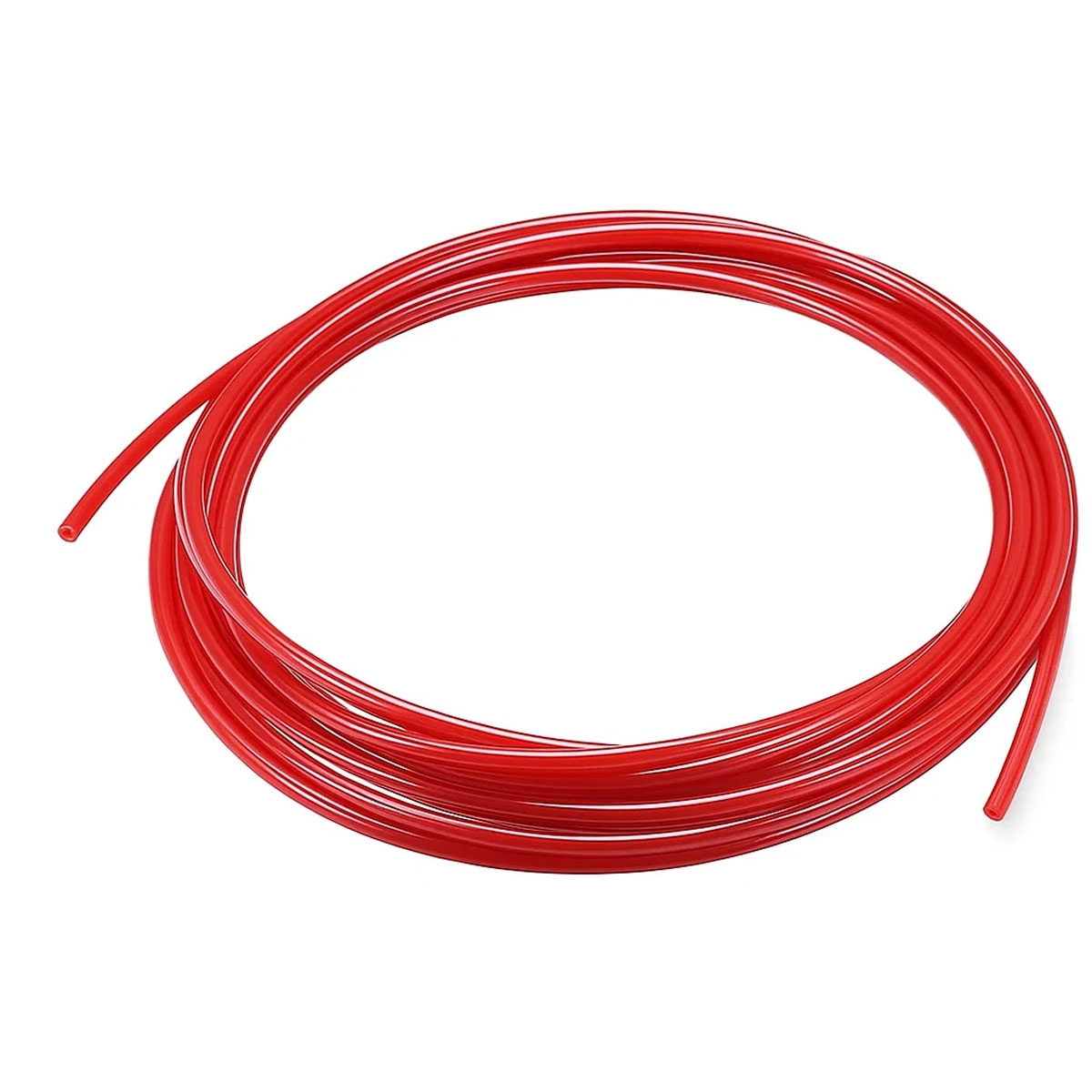 Rohr, Luft,  4mm, rot, Länge 10 Meter