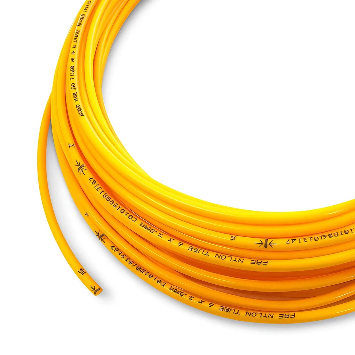 tuyau, air, 6 mm, jaune, longueur de 10 mètres