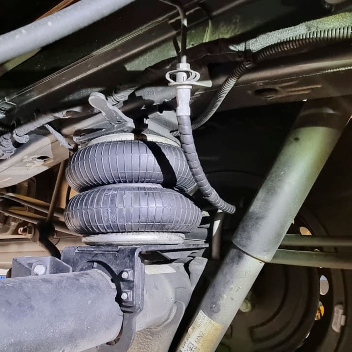 coussin à air, 2 chambres, avec plaque supérieure et inféri