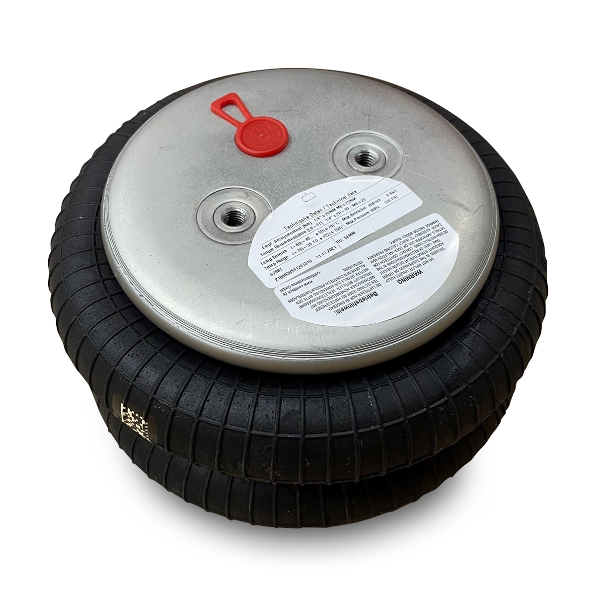 coussin à air, 2 chambres, avec plaque supérieure et inféri