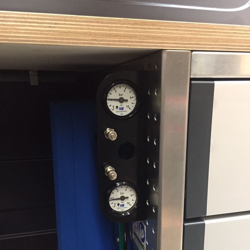 manometer, kit, dubbel, classic