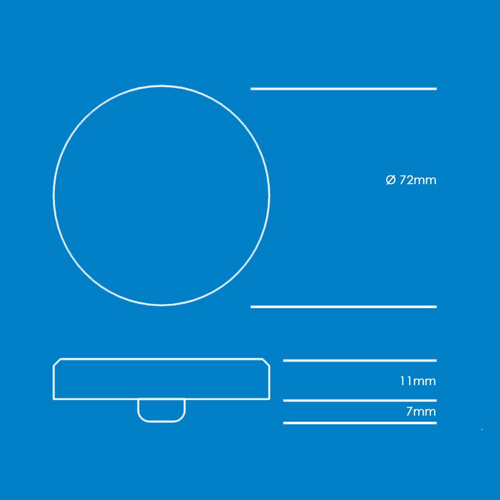 Gummi, Blattfeder, rund