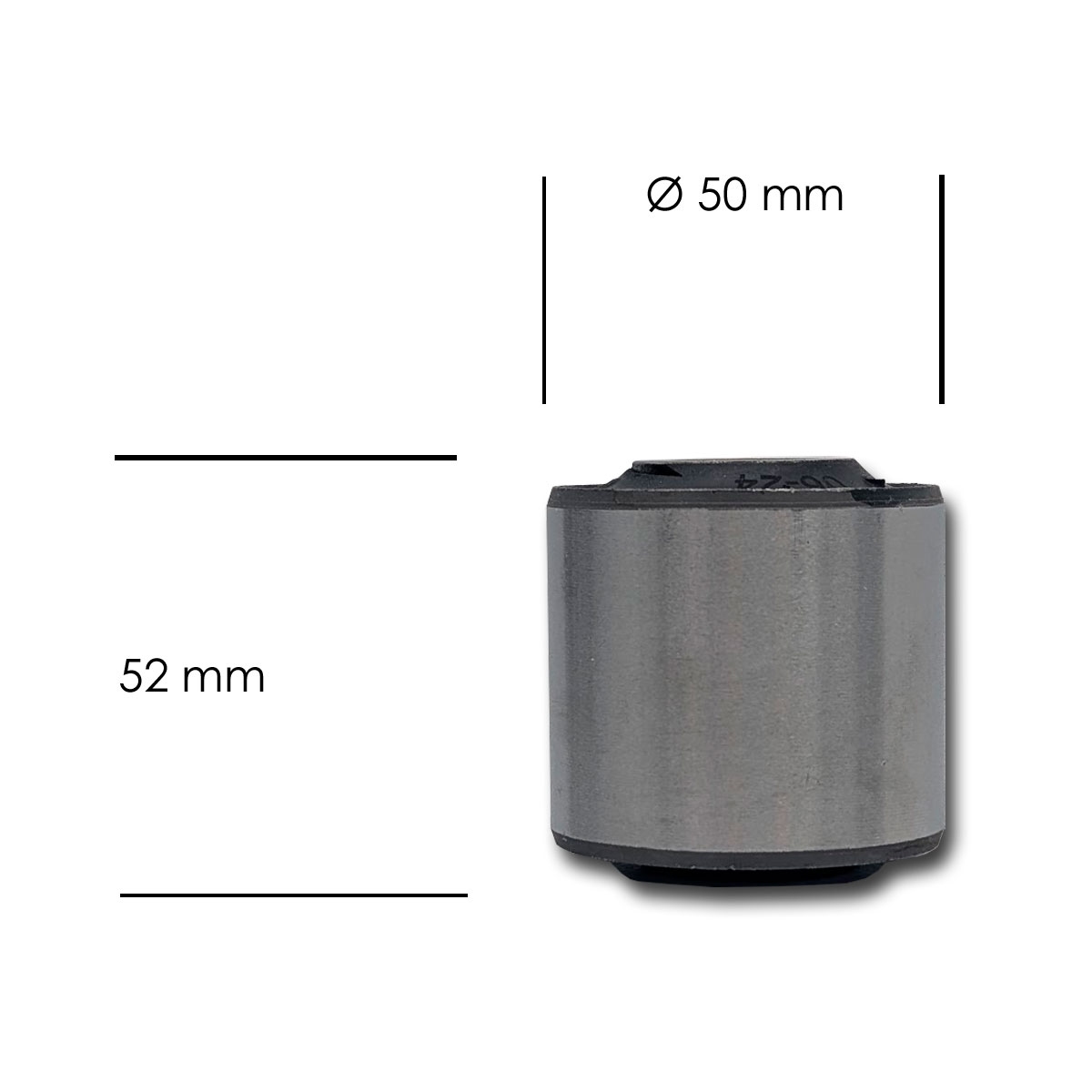 Gummi, panhard Stange