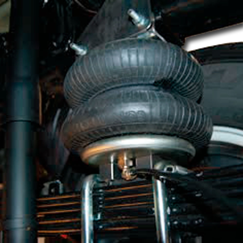 SemiAir, rear axle, Toyota HiLux (2005 - 2014), basic set